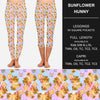 B126 - Preorder Sunflower Hunny Leggings w/ Pockets (Closes 2/04. ETA: late April)