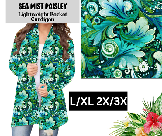 Sea Mist Pocket Cardigan