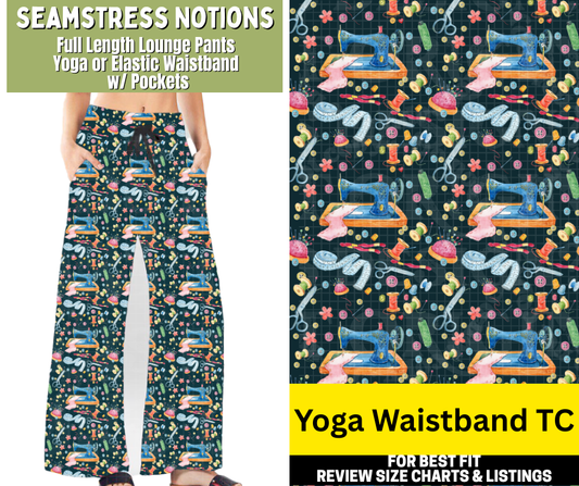 Seamstress Notions Full Length Lounge Pants