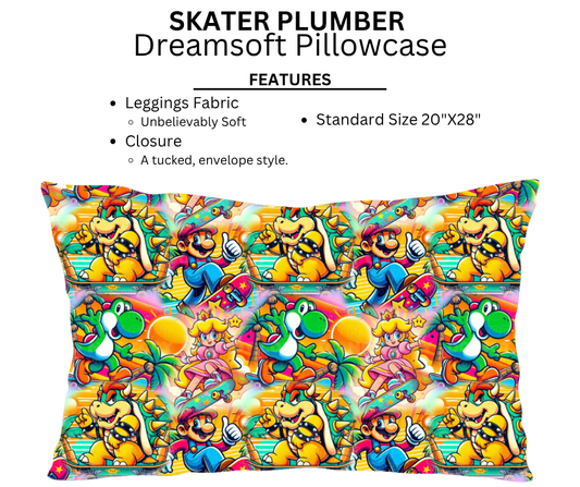 Skater Plumber Dreamsoft Pillowcases