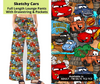 Preorder! Closes 3/24. ETA June. Sketchy Cars Full Length Lounge Pants