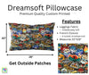 Get Outside Patches Dreamsoft Pillowcase