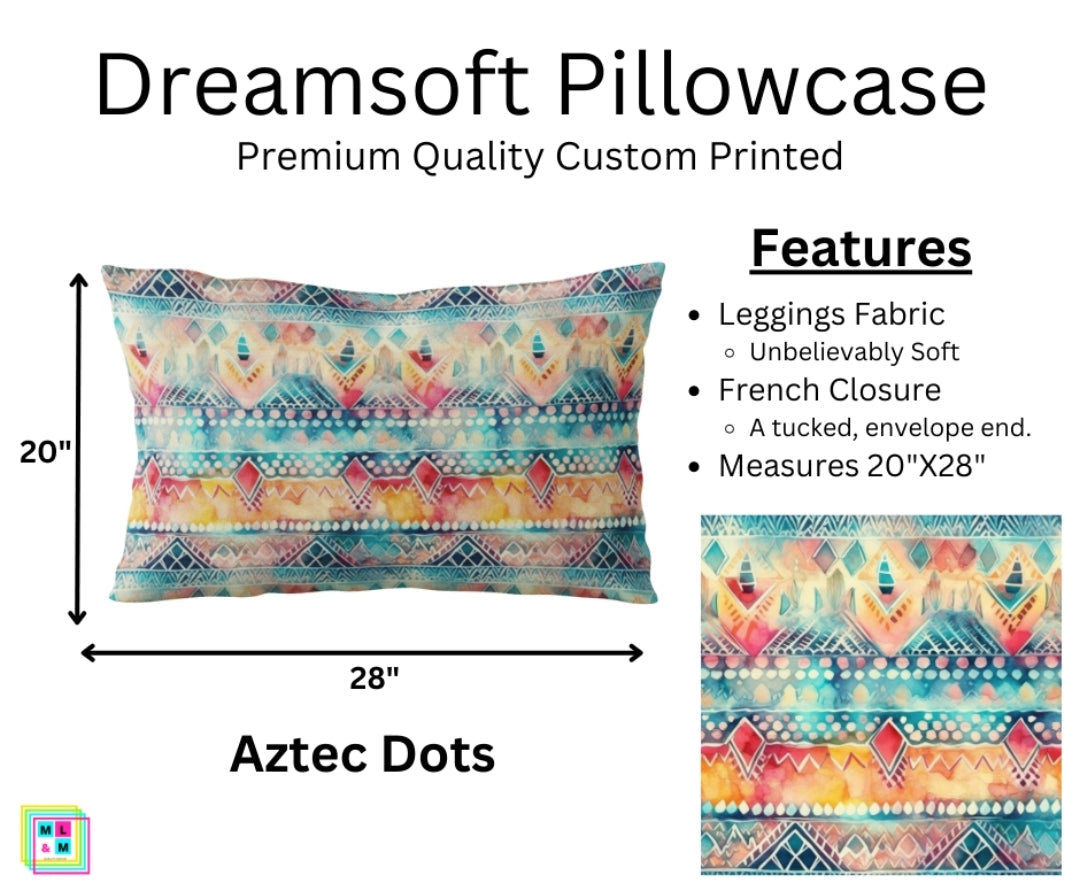 Aztec Dots Dreamsoft Pillowcase