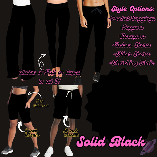 SOLID BLACK-PRETTY RUN PREORDER CLOSING 1/30