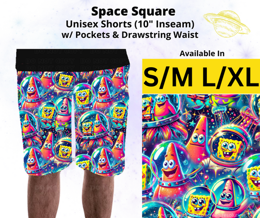 Space Square Unisex Shorts