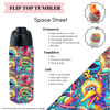 Preorder! Closes 3/20. ETA June. Space Street Flip Top Tumbler