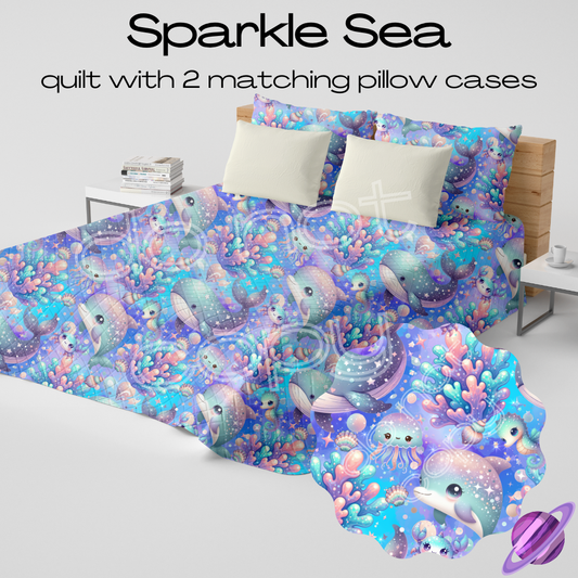 SPARKLE SEA - QUILT SETS - PREORDER CLOSING 4/22