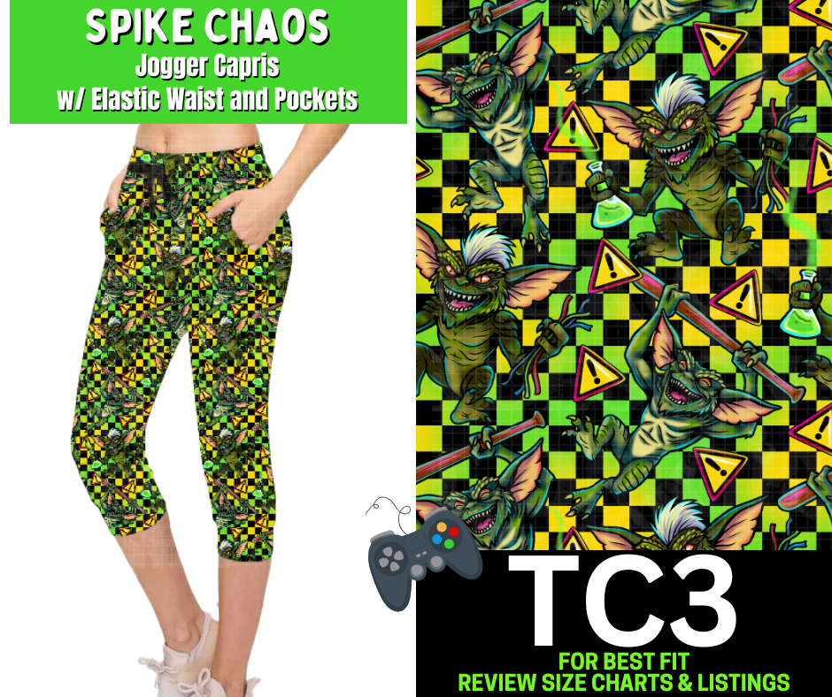 Spike Chaos Jogger Capri
