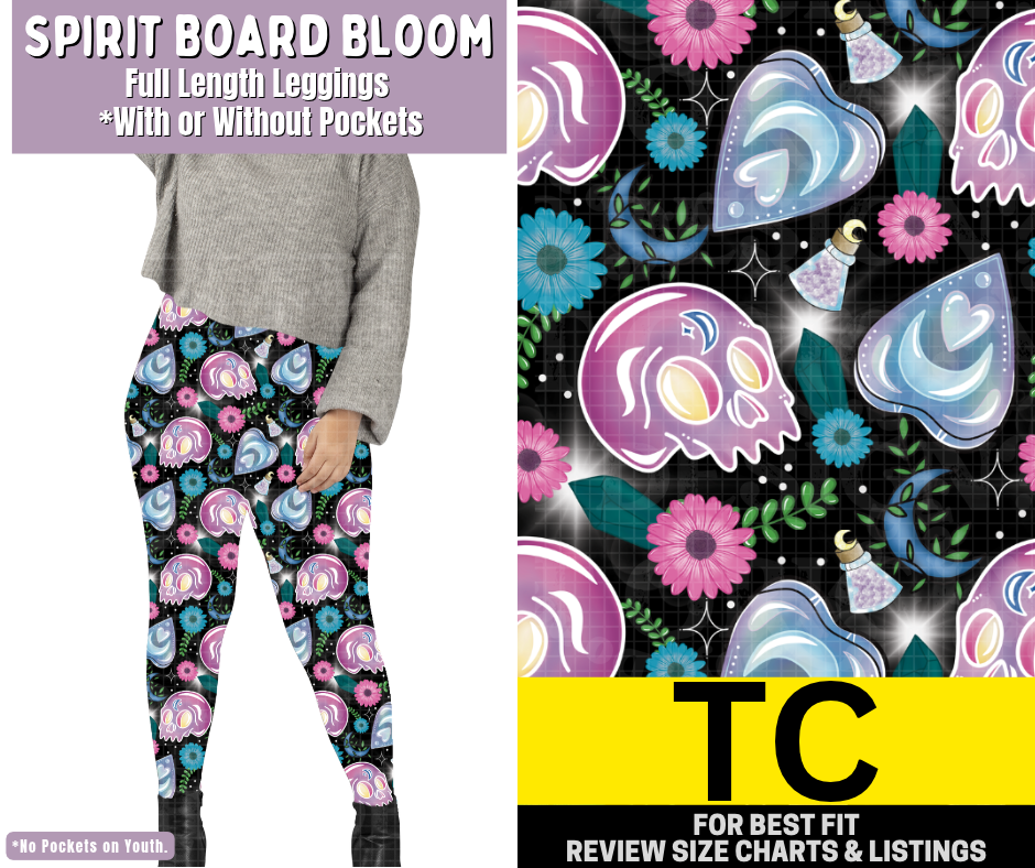 Spirit Board Bloom Full Length Leggings w/ Pockets