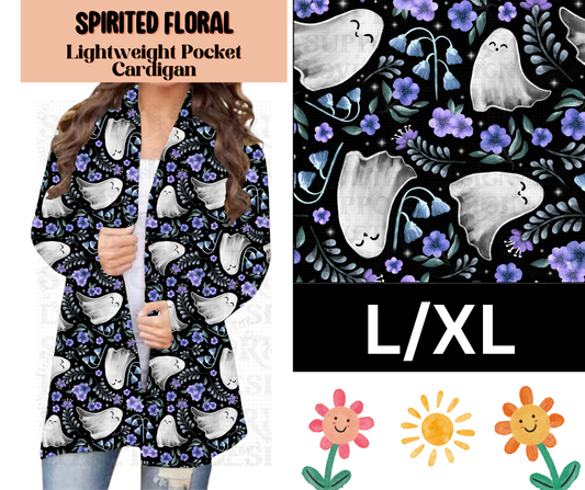 Spirited Floral Pocket Cardigan
