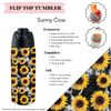 Preorder! Closes 3/20. ETA June. Sunny Cow Flip Top Tumbler