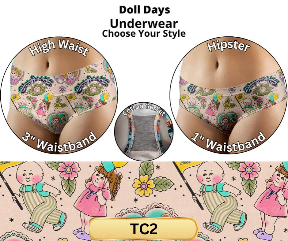 Doll Days High Waist Underwear