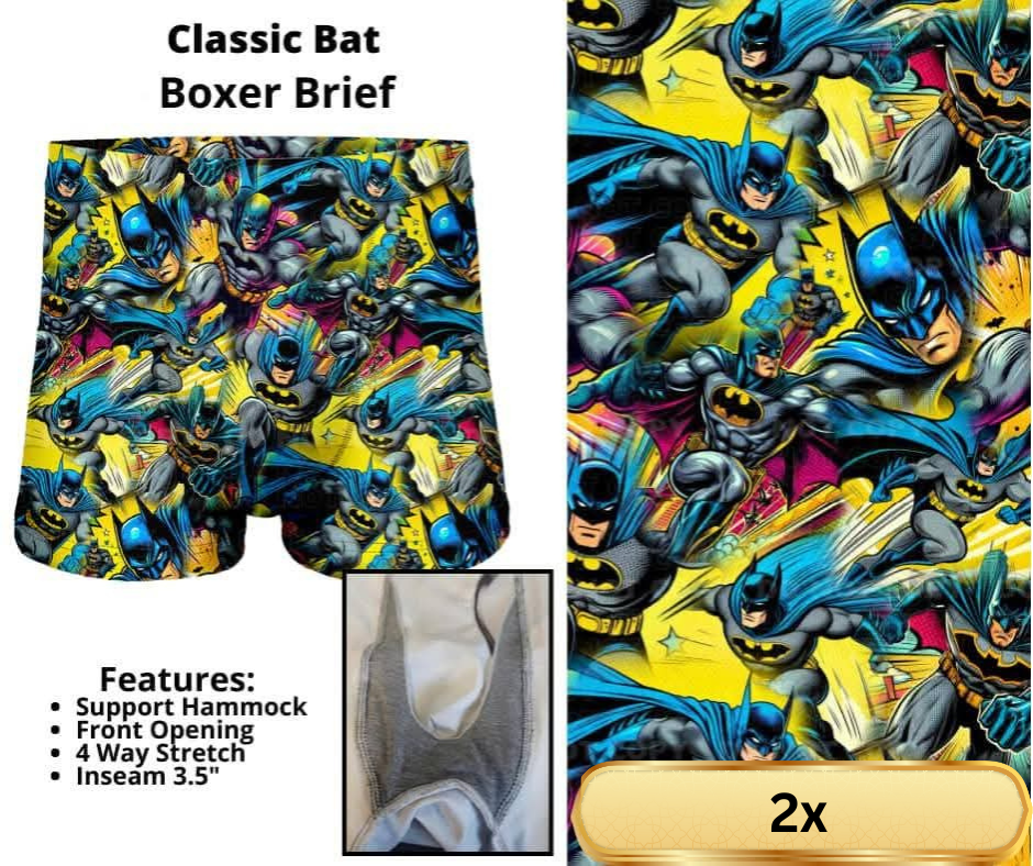 Classic Bat Boxer Briefs