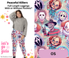 Peaceful Killers Full Length Leggings w/ Pockets