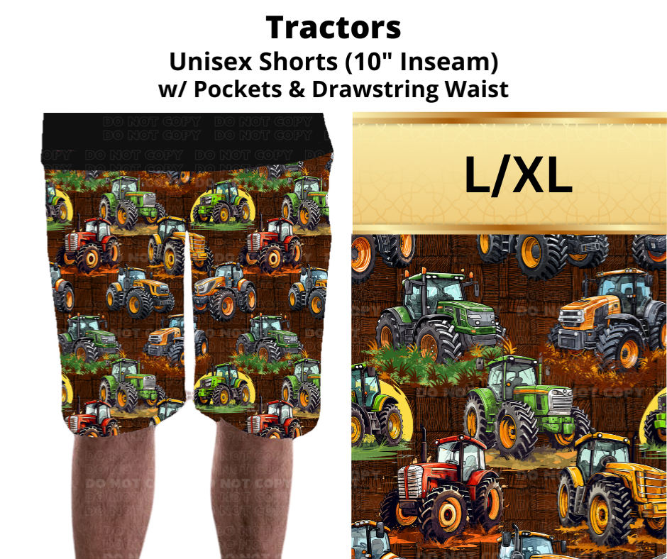 Tractors Unisex Shorts