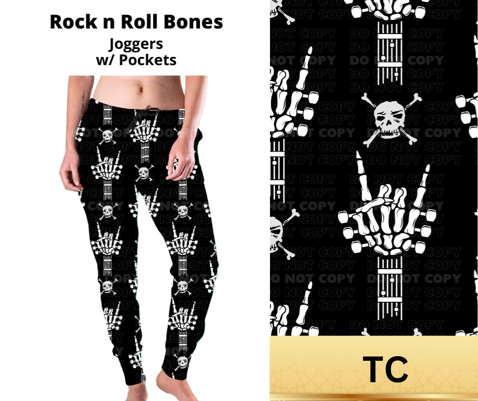 Rock n Roll Bones Joggers