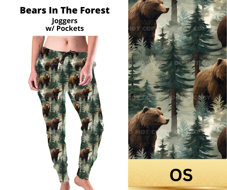 Bears In The Forest Joggers