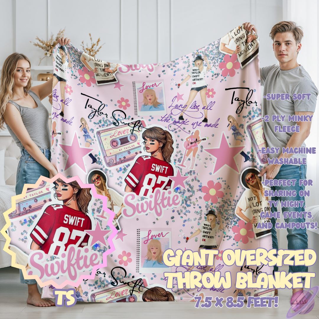 TS- GIANT SHAREABLE THROW BLANKETS ROUND 12-PREORDER CLOSING 3/2