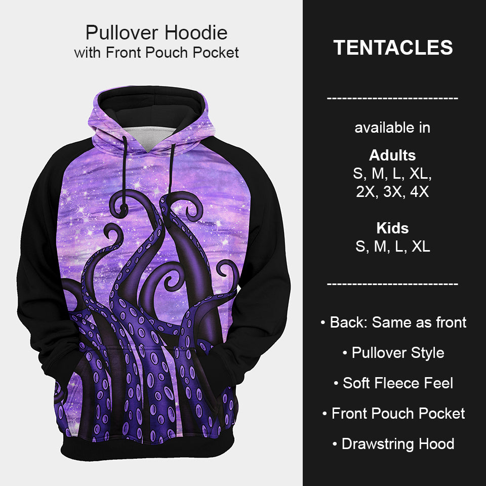 B199 - Preorder Tentacles Hoodie (Closes 12/11. ETA mid Feb.)