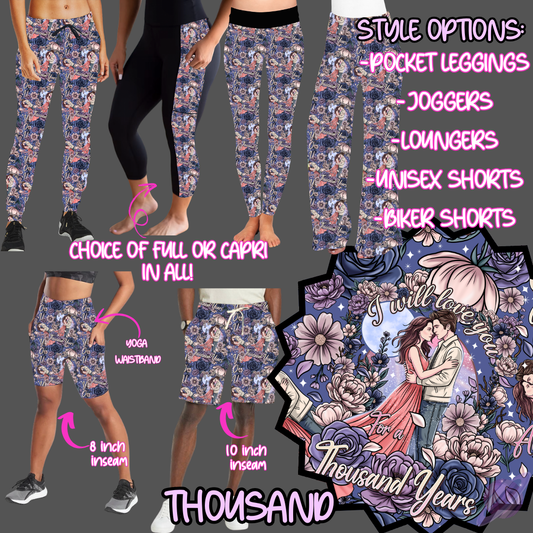THOUSAND-6 STYLES OF BOTTOMS-PREORDER CLOSING 3/10