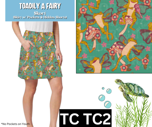 Toadily A Fairy Skort