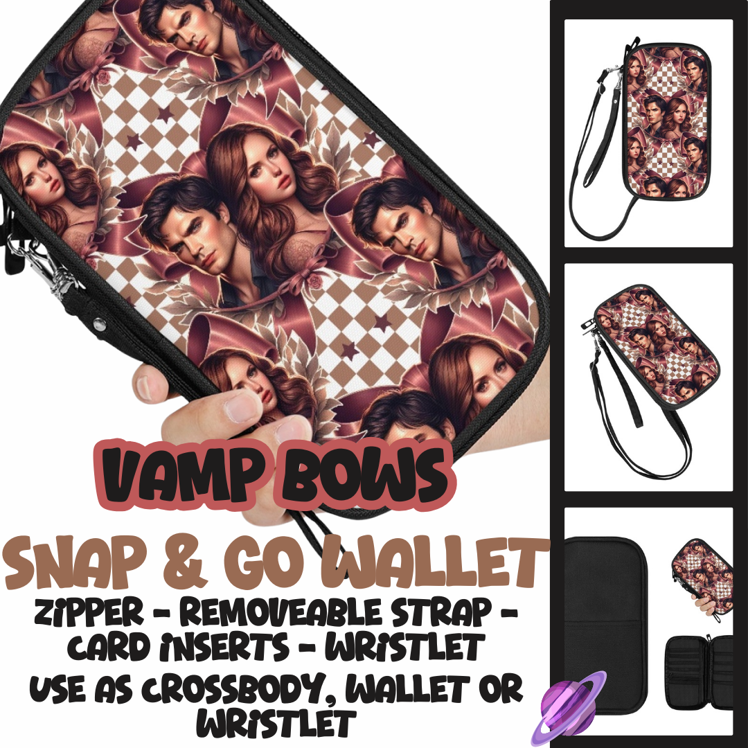 VAMP BOWS - SNAP & GO WALLETS PREORDER CLOSING 12/18