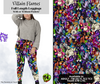 Preorder! Closes 3/28. ETA June. Villain Flames Full Length Leggings w/wo Pockets