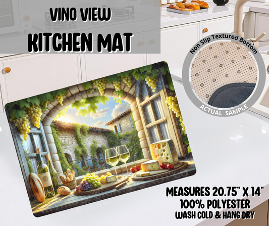Vino View Kitchen Mat