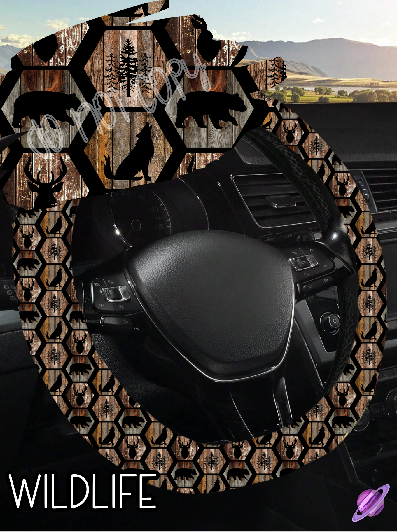 Wildlife - Steering Wheel Cover Roud 7 - Preorder Closes 3/1