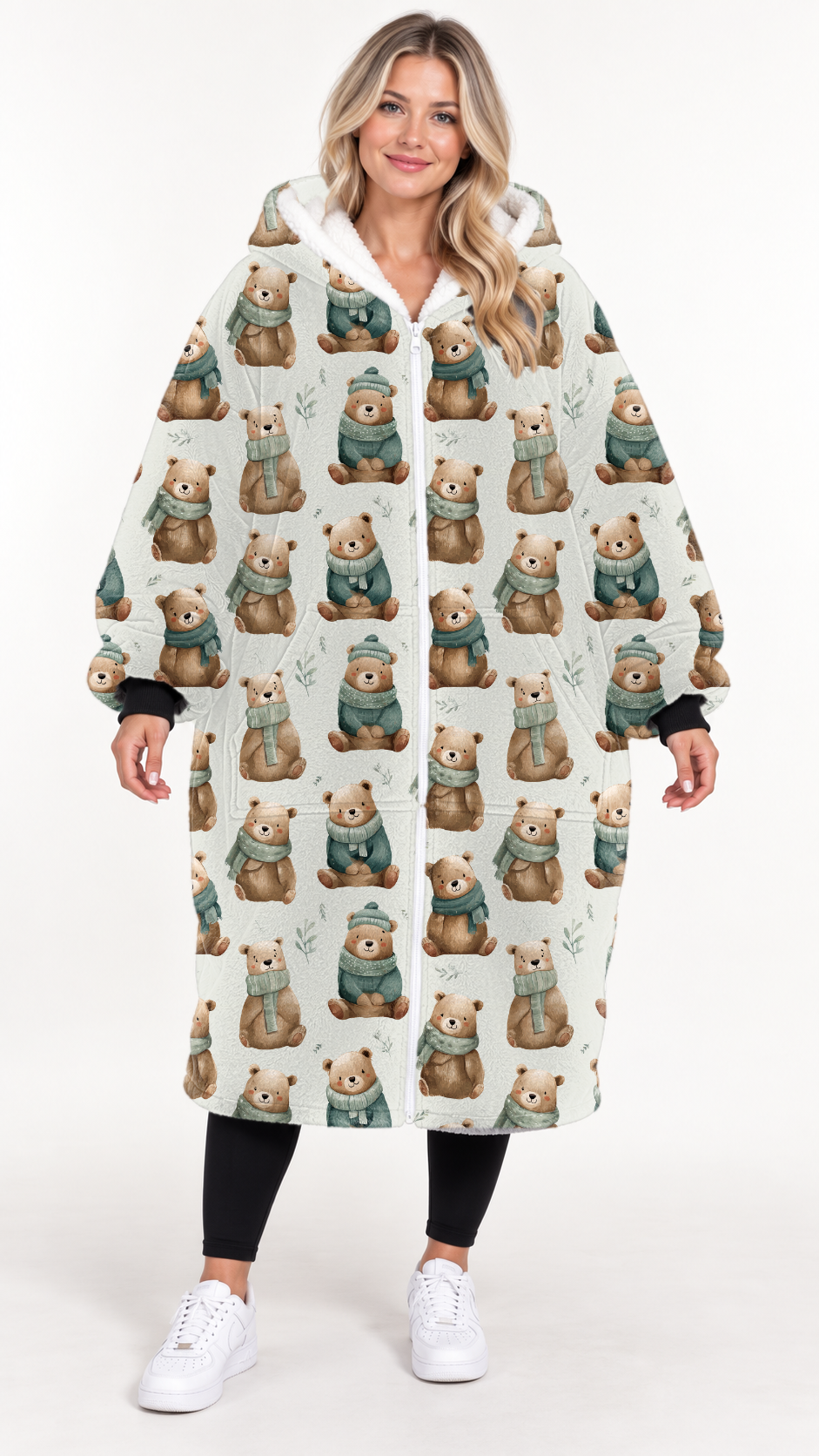 WINTER BEARS-HOODIE BLANKET PREORDER-CLOSING 9/20