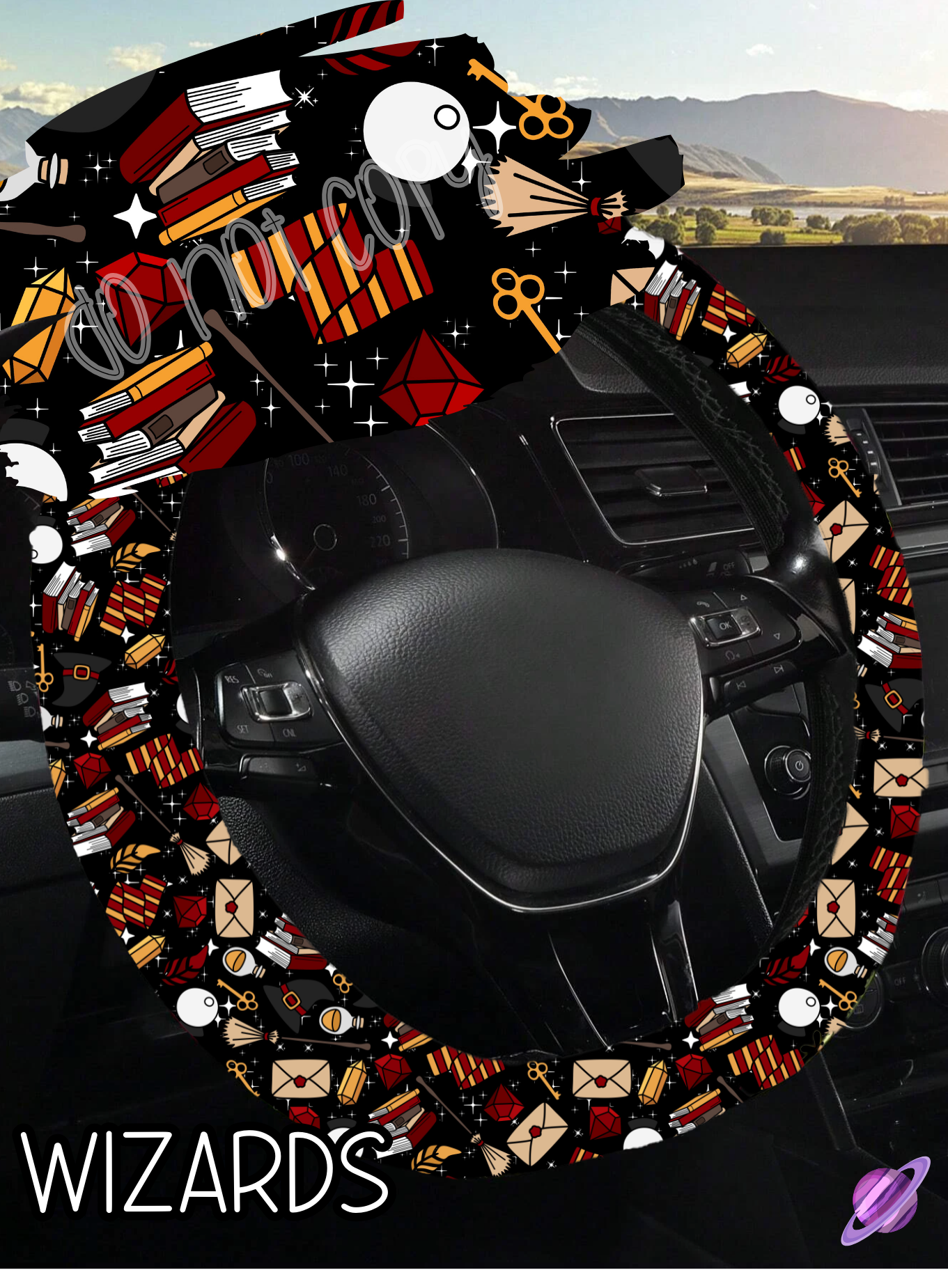 Wizards - Steering Wheel Cover Roud 7 - Preorder Closes 3/1