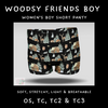 Ready To Ship - Woodsy Friends Boy Shorts