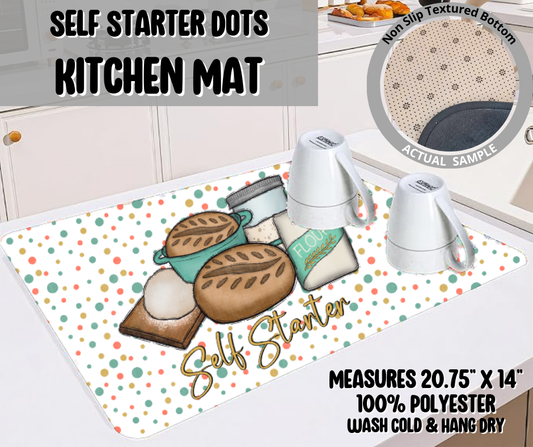 Self Starter Dots Kitchen Mat