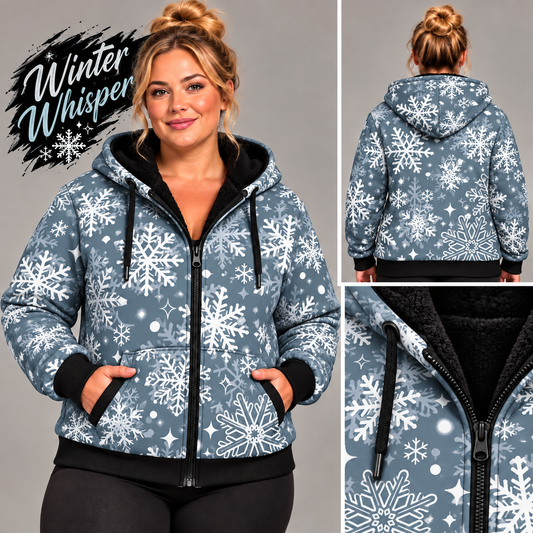 Winter Whisper-FLEECE LINED HOODED JACKET-PREORDER CLOSING 11/9