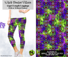 Preorder! Closes 3/28. ETA June. Witch Doctor Villain Capri Length Leggings w/wo Pockets