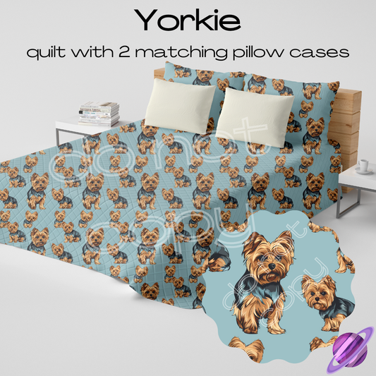 YORKIE - QUILT SETS - PREORDER CLOSING 4/22