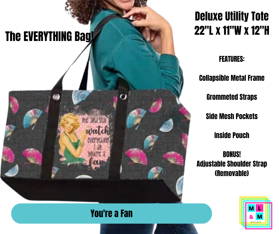 You're a Fan Collapsible Tote