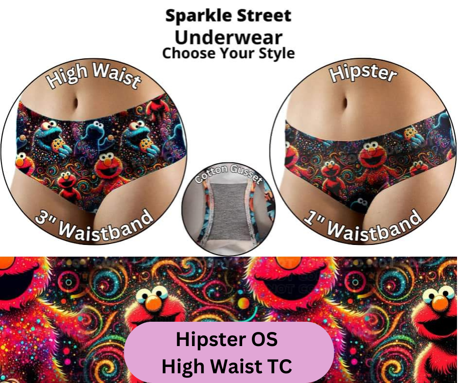 Sparkle Street Hipster & High Waist Underwear