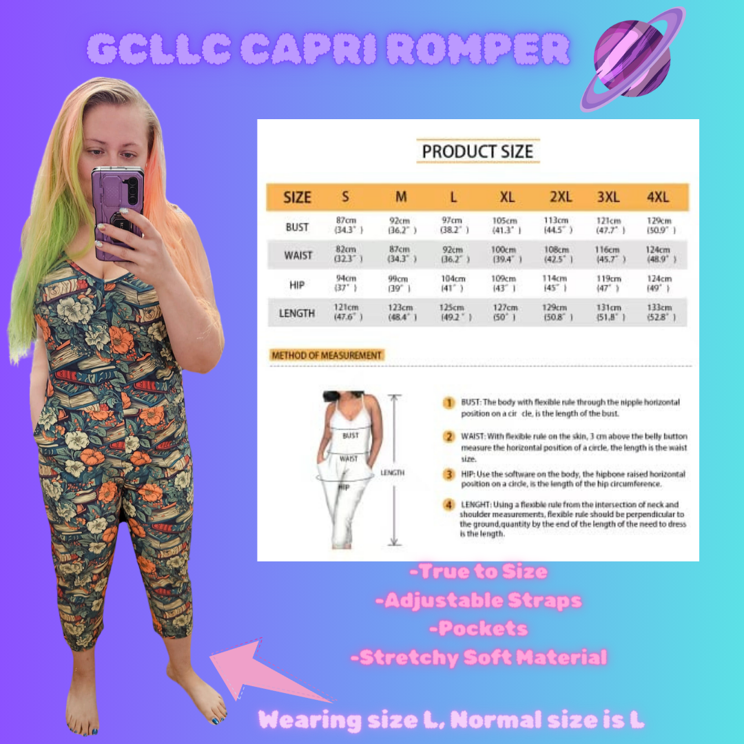 BLACK LEOPARD-CAPRI ROMPER PREORDER CLOSING 2/23-ETA END APRIL