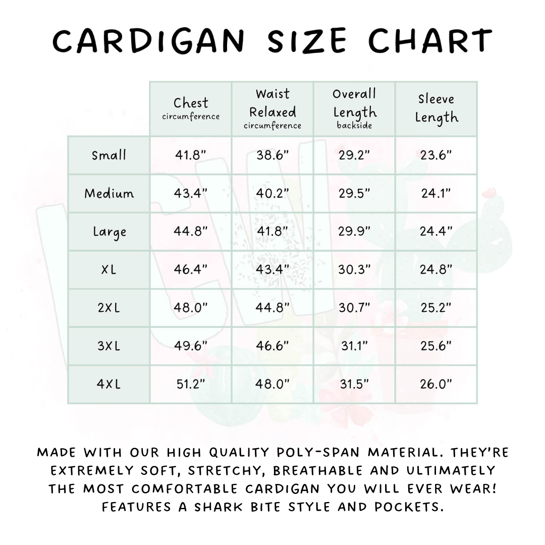 Ready To Ship - Cats Sing Cardigan