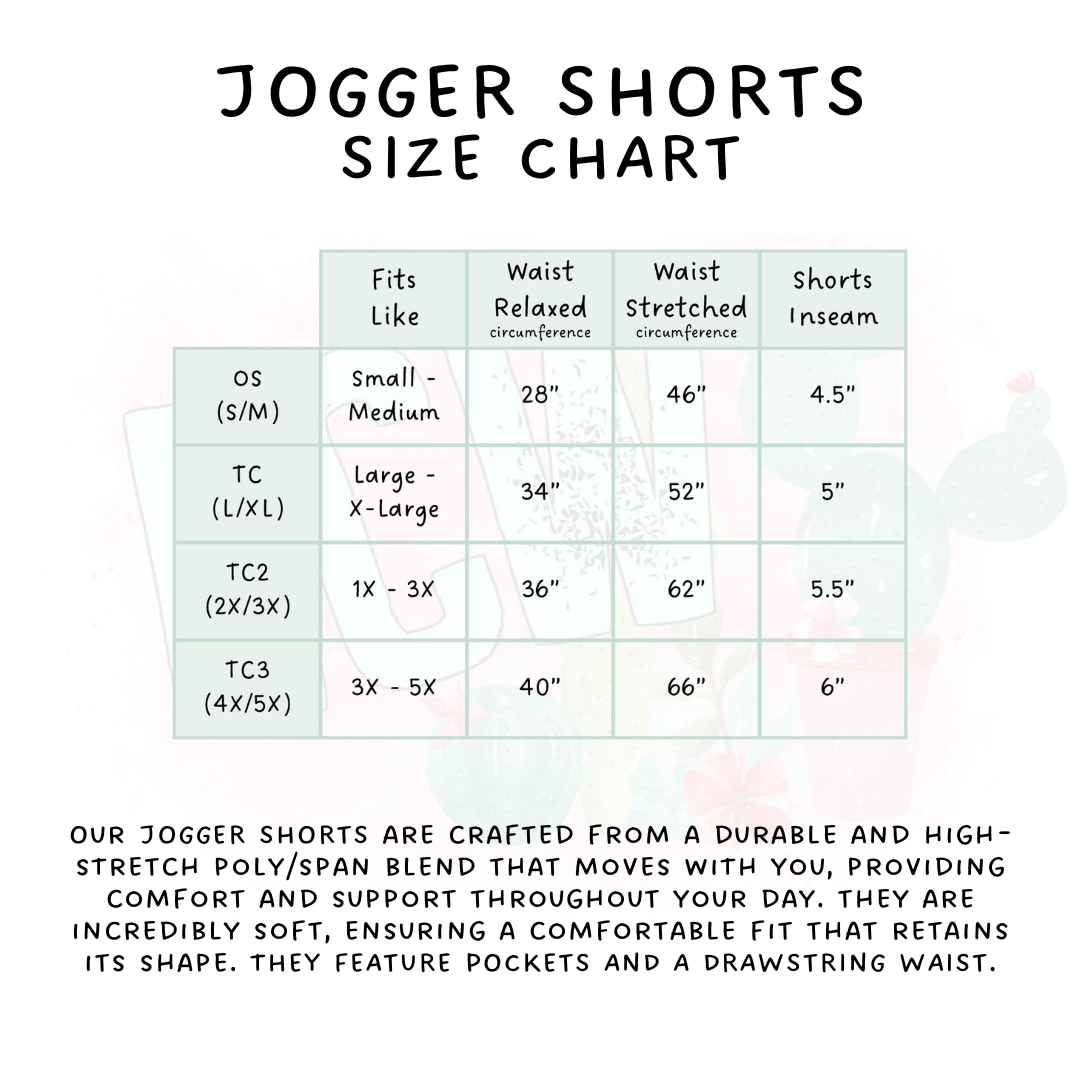 Ready to Ship - BCA Flowers Jogger Shorts - TC2