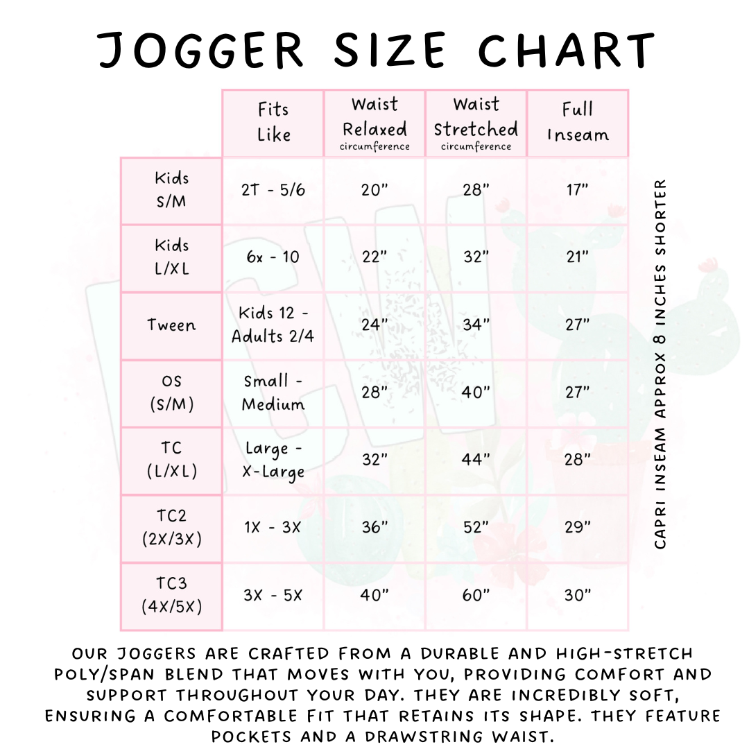 Ready To Ship - Love Tales Joggers - TC