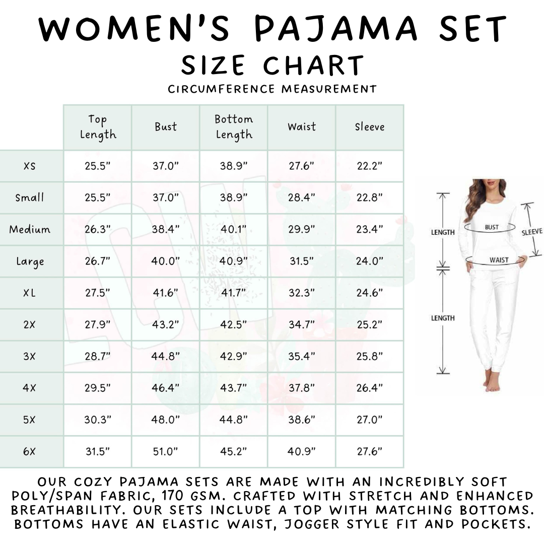 Ready To Ship - Xmas Plaid Women's Pajama Set - Medium
