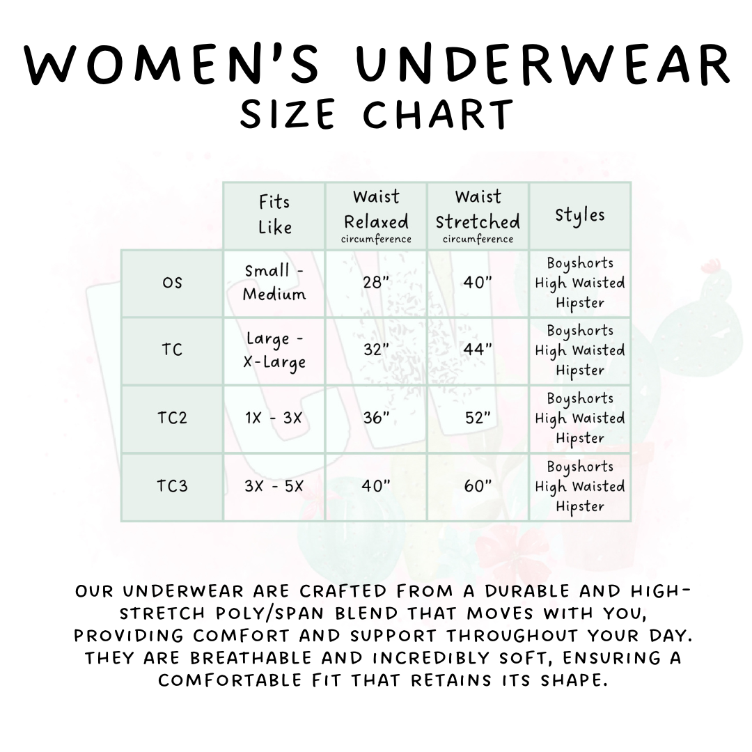 Ready to Ship BBall Women's Underwear - High Waist TC2