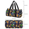 Load image into Gallery viewer, TRIPLE BAG RUN - FLORAL COFFEE - DUFFLE BAG - PREORDER CLOSING 5/26 ETA END OF JULY/EARLY AUGUST