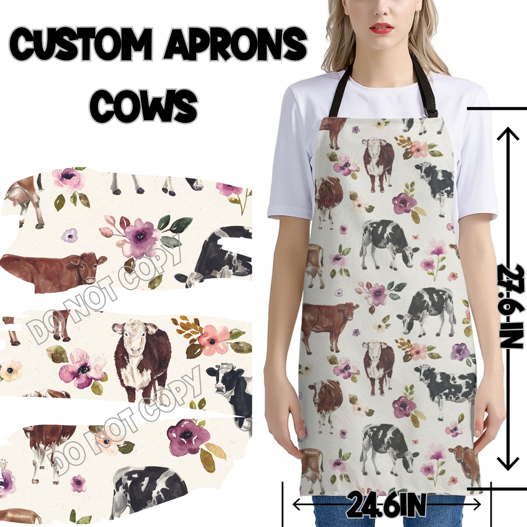 COWS - APRON PREORDER CLOSING 10/30 ETA END DEC/EARLY JAN