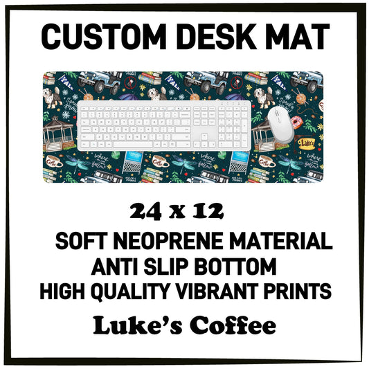 5DSK - Luke's Coffee Desk Mat - Preorder Due 10/21 ETA: Mid-Dec