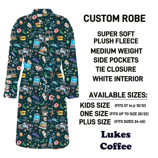 CU4R - Lukes Coffee Robe - Preorder Due 10/14 ETA: Mid-Dec