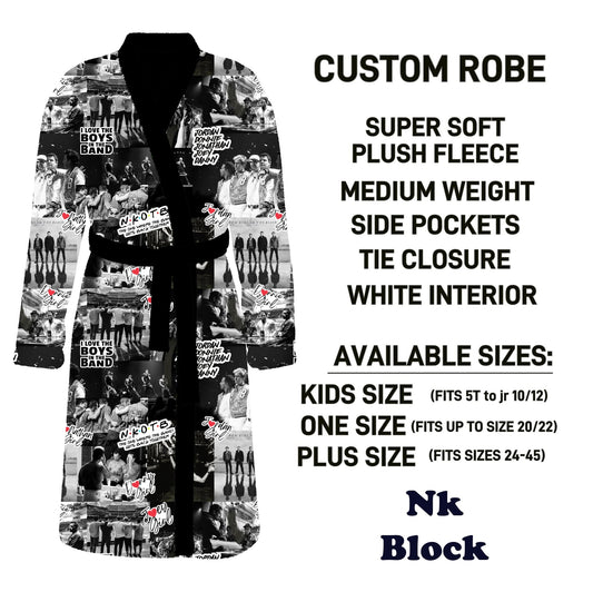 CU4R - Nk Block Robe - Preorder Due 10/14 ETA: Mid-Dec