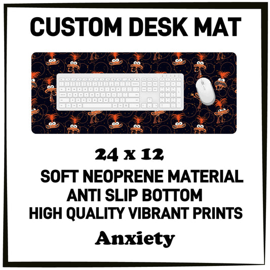 5DSK - Anxiety Desk Mat - Preorder Due 10/21 ETA: Mid-Dec